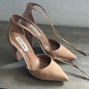 Steve Madden nude heels